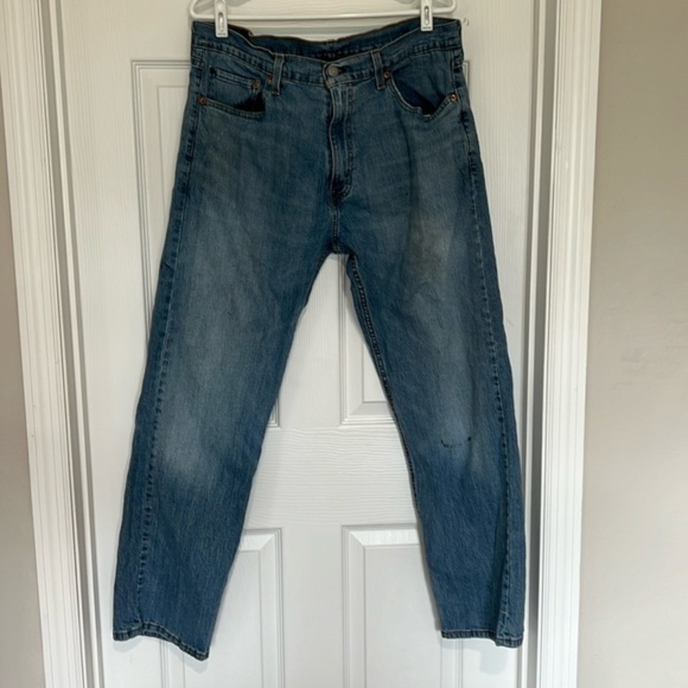 Levi’s men’s 505 zip front&button jeans 36 x 30